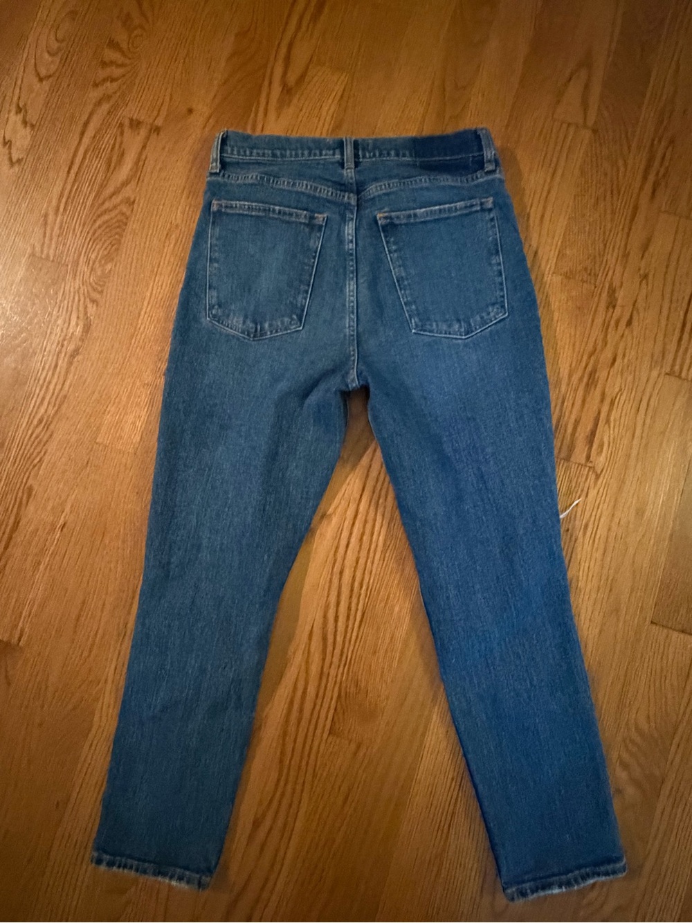 Abercrombie & Fitch Women’s Distressed Skinny Jeans in Blue - Picture 6 of 6